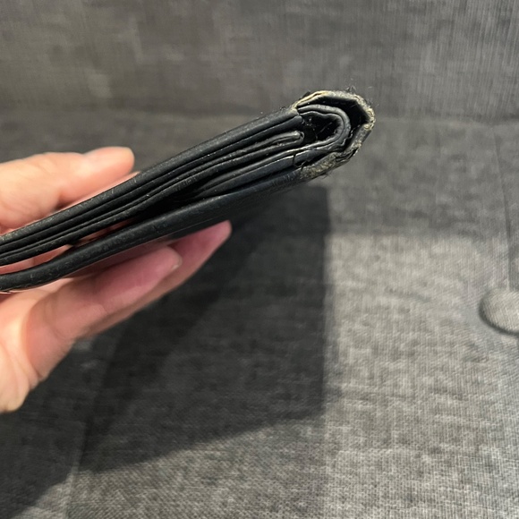 Coach Black Leather Wallet - Picture 8 of 9